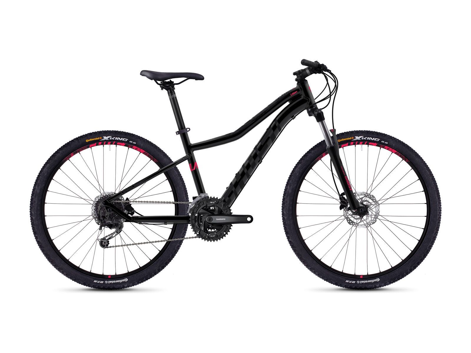 Ghost Lanao 4.7 AL, night black/neon pink - Bild 1