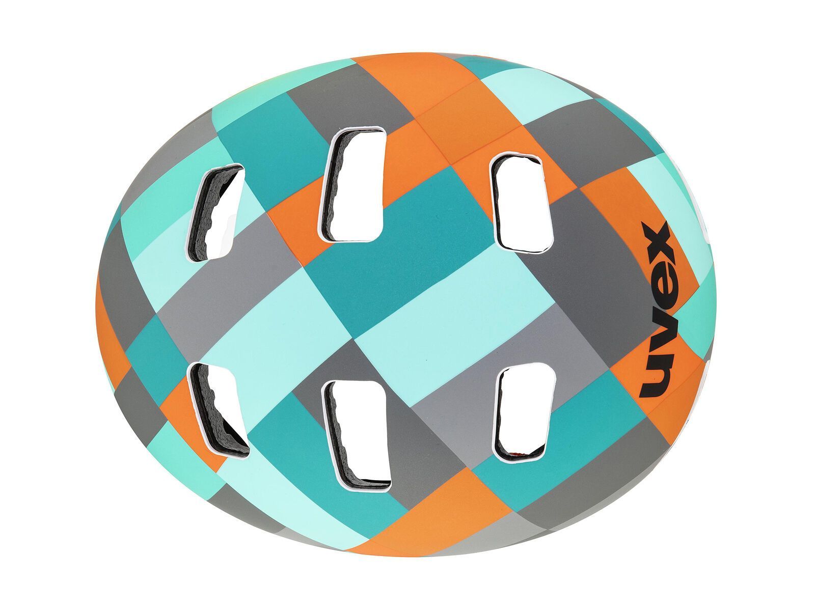 uvex kid 3 cc, green checkered - Bild 4