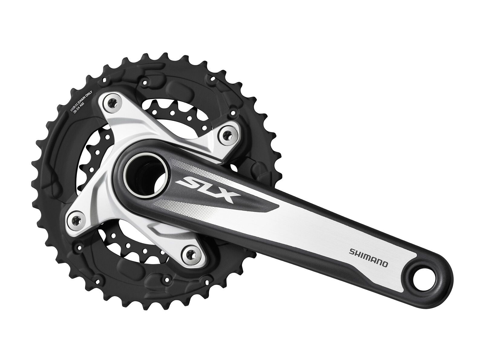 Shimano Kurbelgarnitur SLX MTB FCM675 2x10 38/24