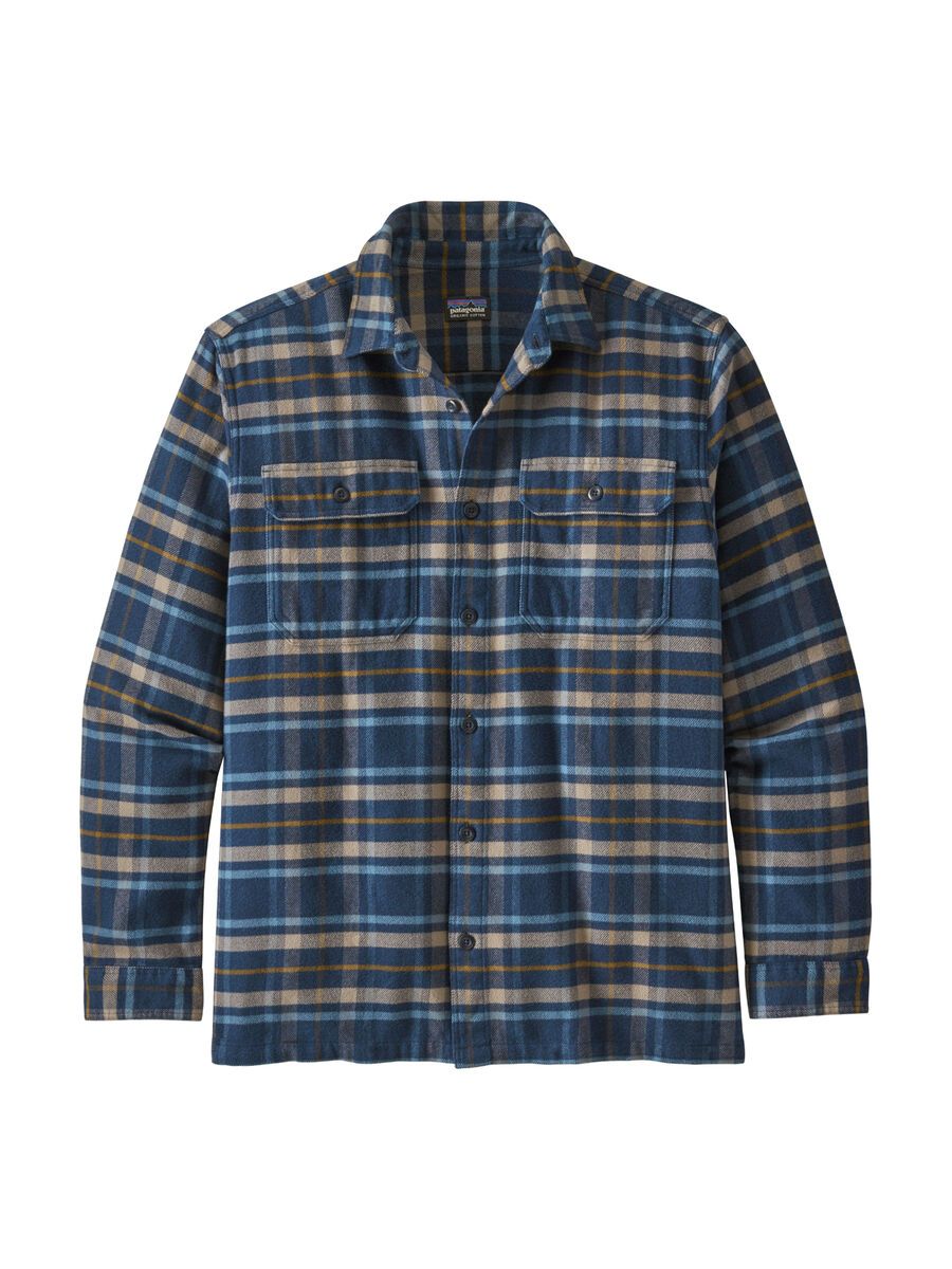 Patagonia Men's Long-Sleeved Fjord Flannel Shirt, independence: new navy - Bild 1
