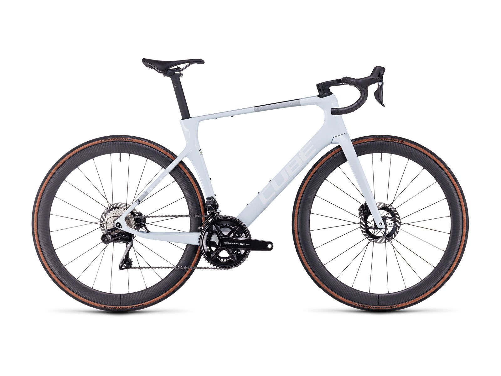 Cube Agree C:62 SLT / 56er Rahmengröße, white´n´orange - Bild 1