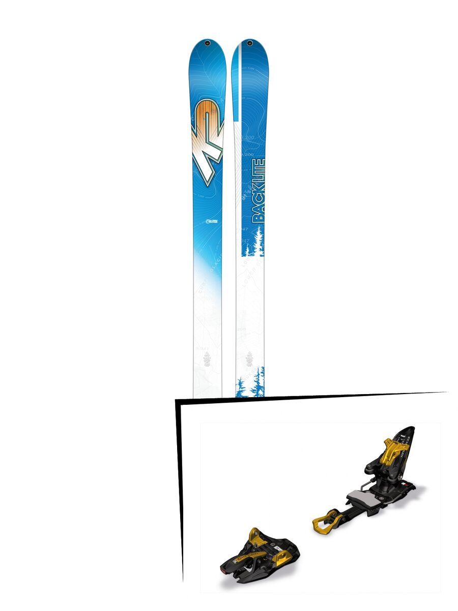 Set: K2 SKI Backlite 74 2017 + Marker Kingpin 13 (1289302) - Bild 1