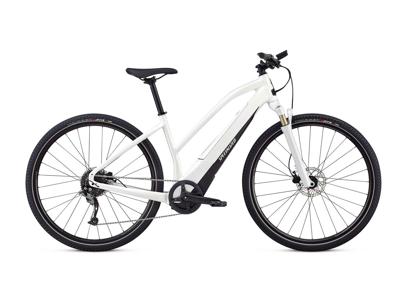 Specialized Women's Turbo Vado 2.0, satin metallic white silver/black - Bild 1