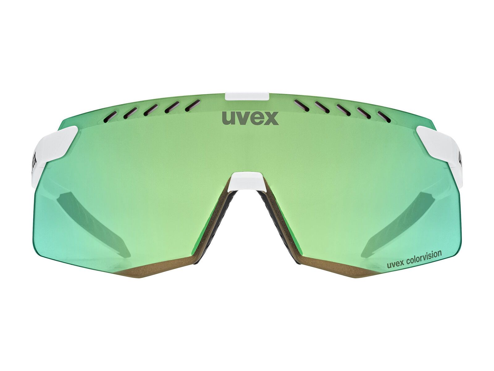 uvex pace stage s CV, Glossy Green / white matt - Bild 3