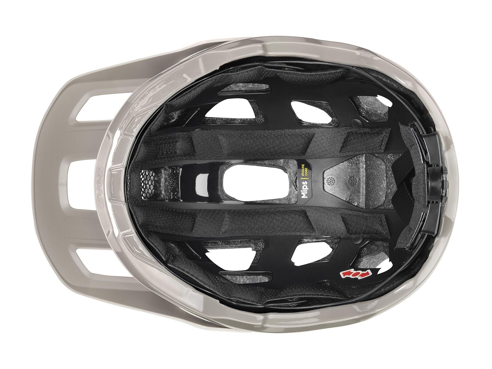 uvex react MIPS, warm grey - Bild 5