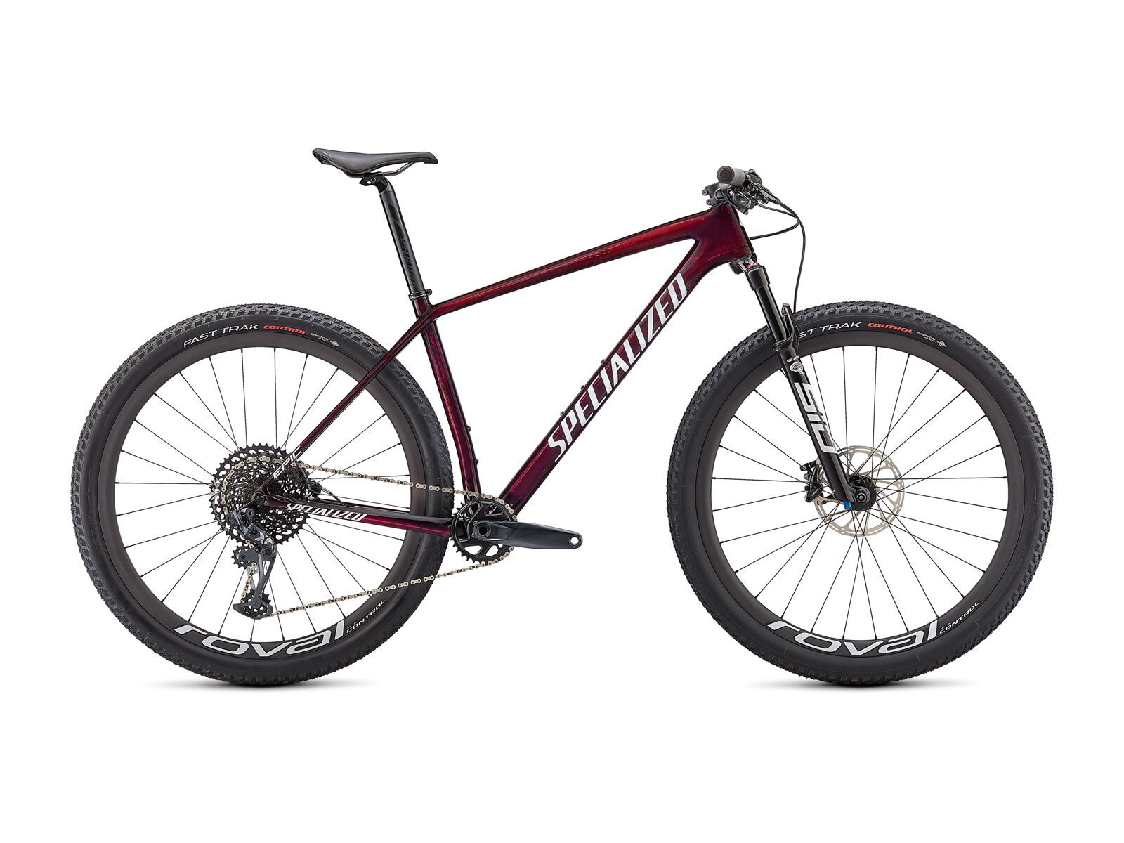 Specialized Epic HT Expert, red tint/white pearl - Bild 1