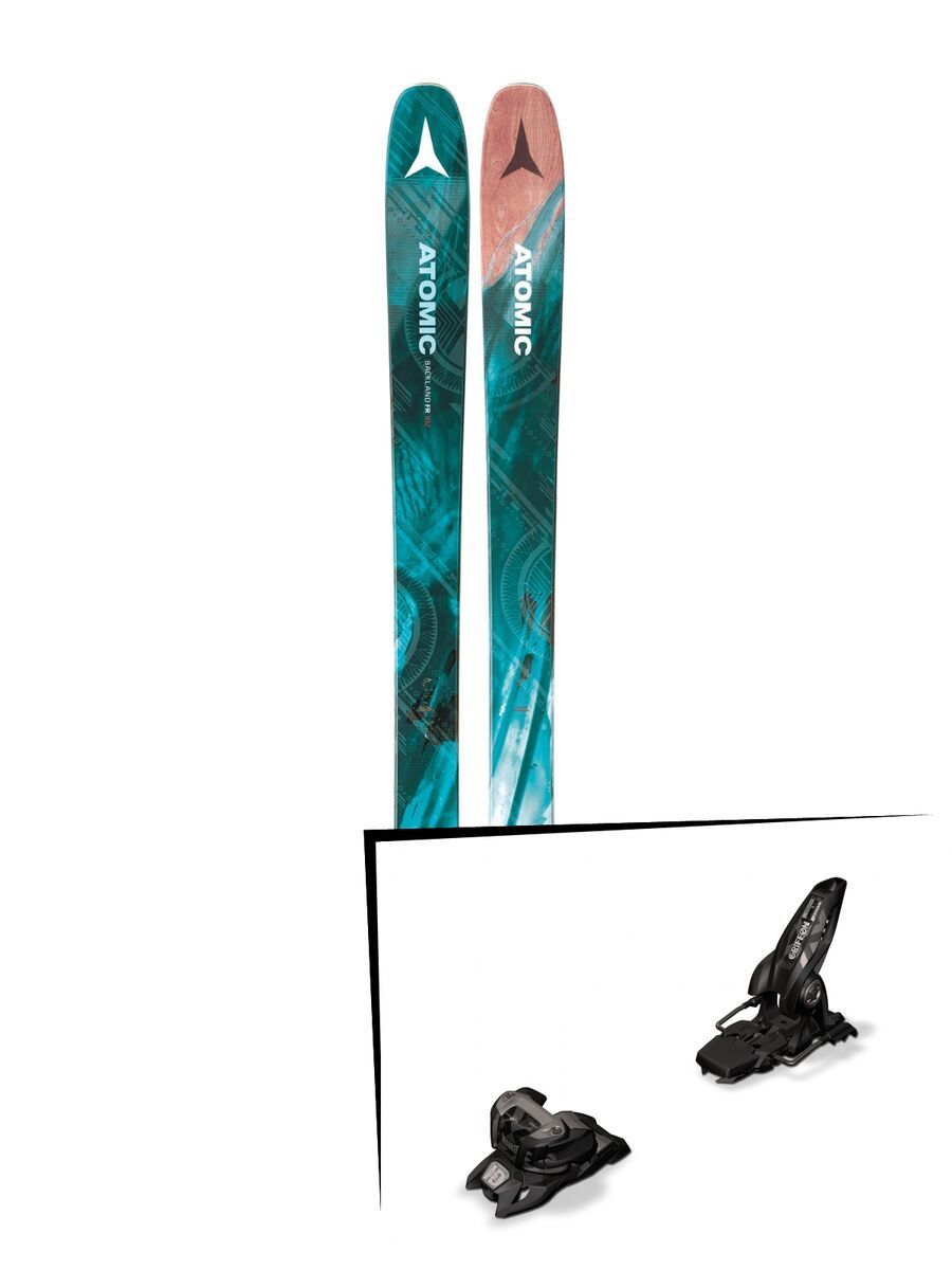 Set: Atomic Backland FR 102 W 2018 + Marker Griffon 13 ID black - Bild 1