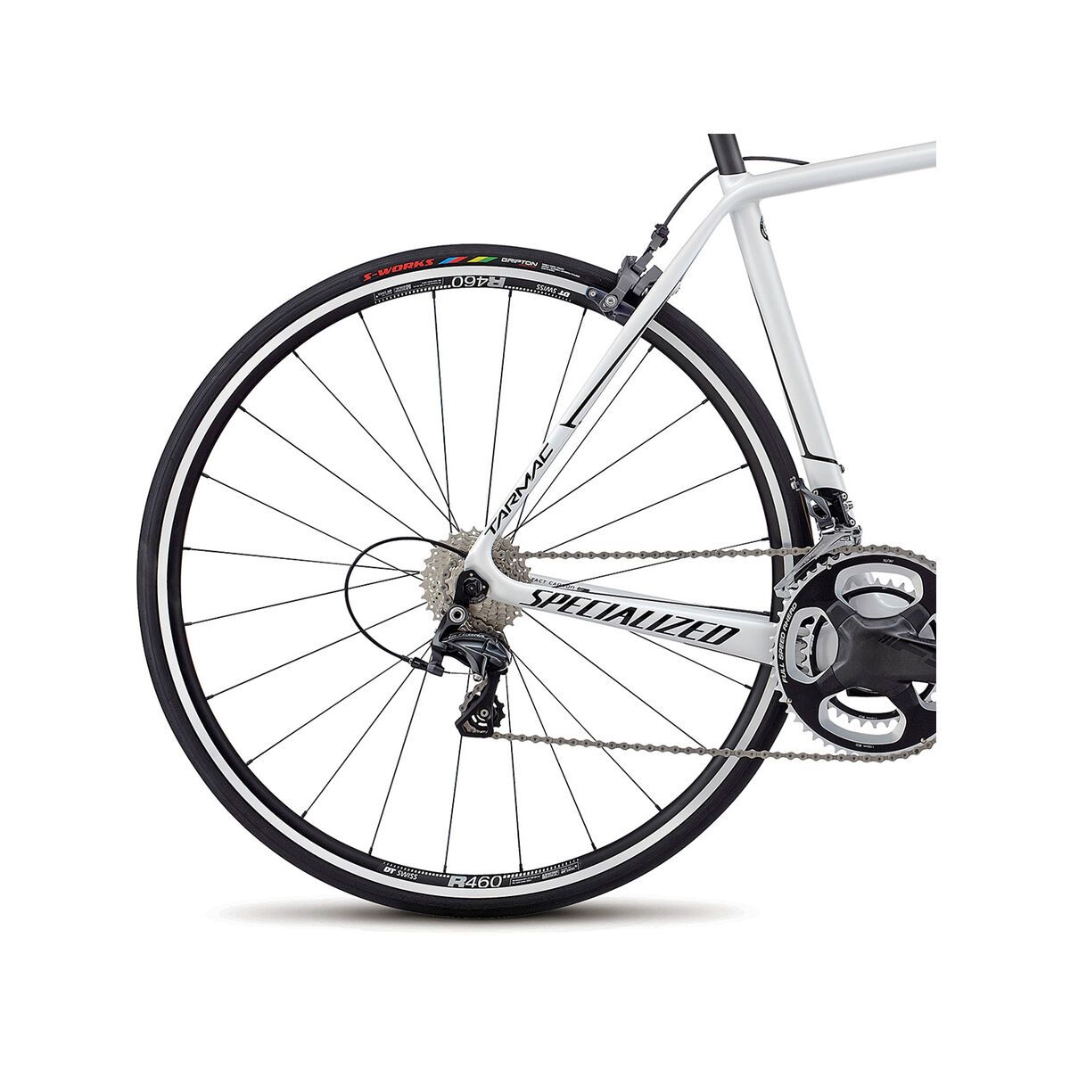 Specialized Tarmac Expert, metallic white/tarmac black - Bild 4