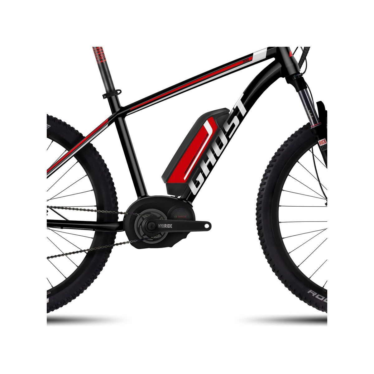 Ghost Teru 8, black/red/white - Bild 3
