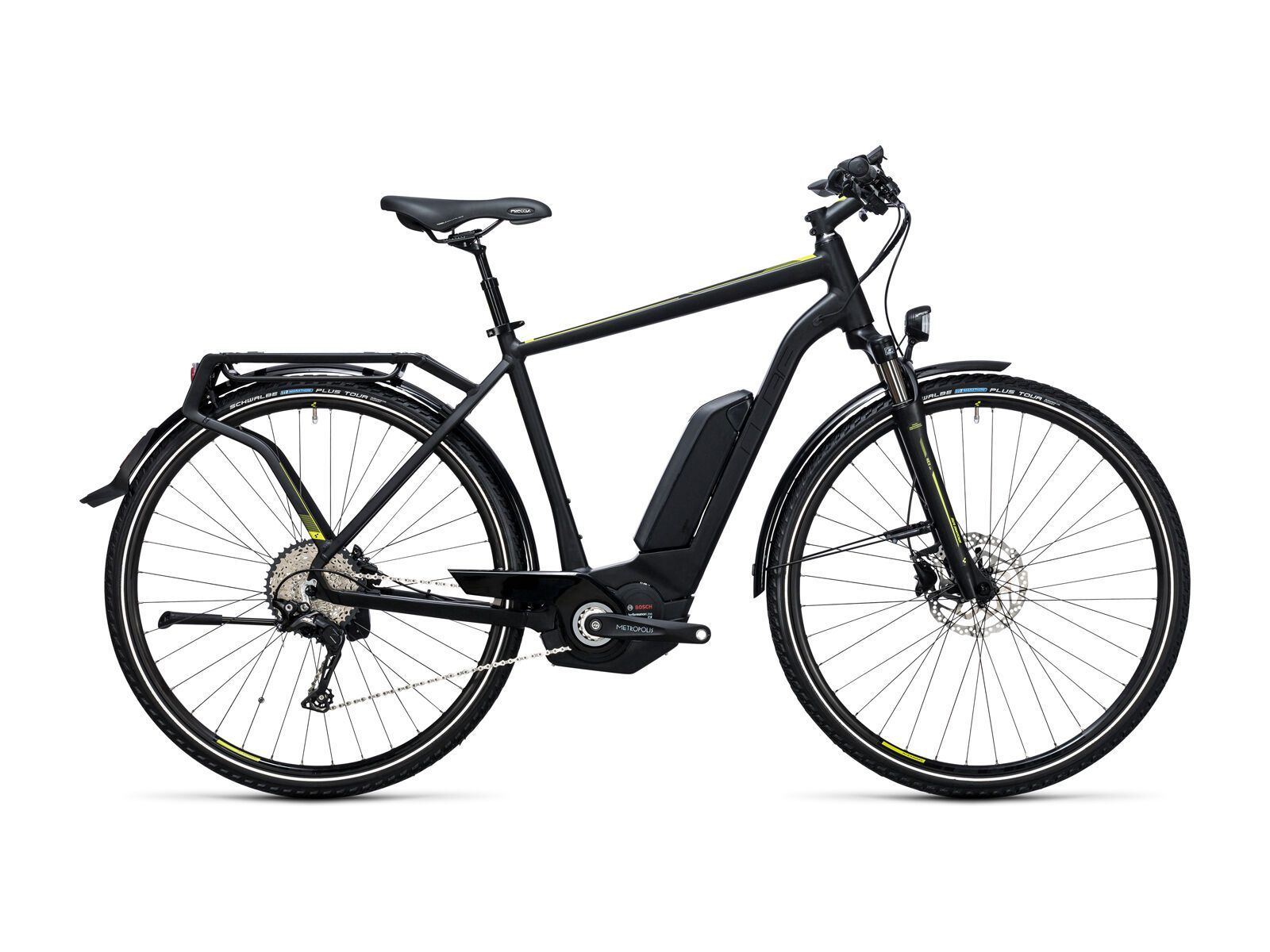 Cube Touring Hybrid EXC 400, black´n´lime - Bild 1