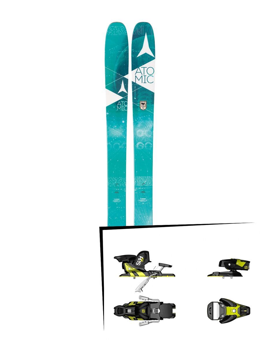 Atomic Set: Century 102 2016 + Salomon STH2 WTR 13 - Bild 1