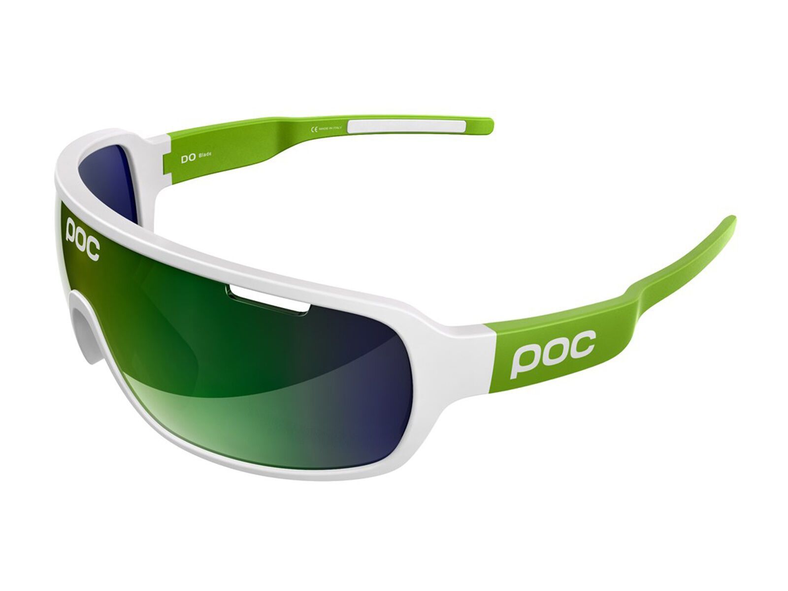 POC DO Blade, white cannon green/Lens: green mirror - Bild 1
