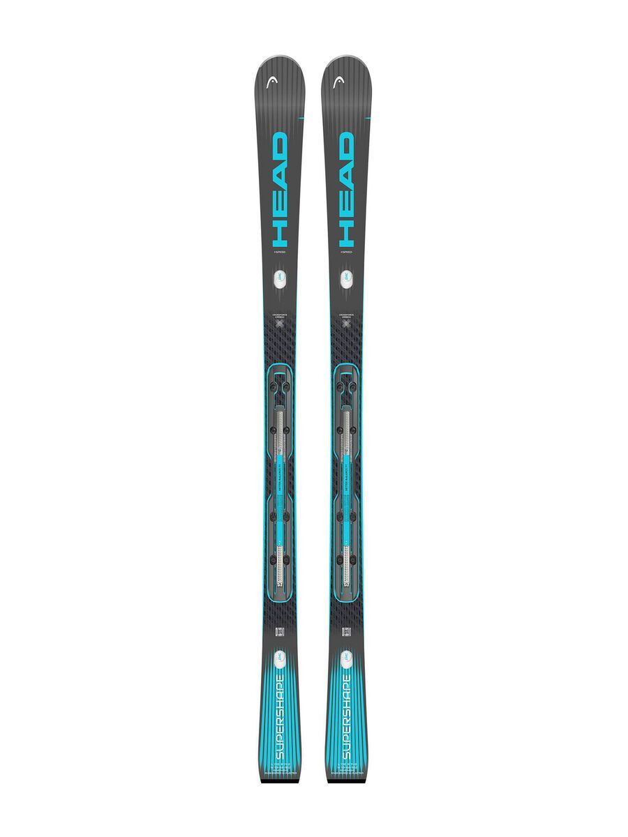 Head Supershape e-Speed + Protector Evo PR 13 GW, matt black/speed blue - Bild 2
