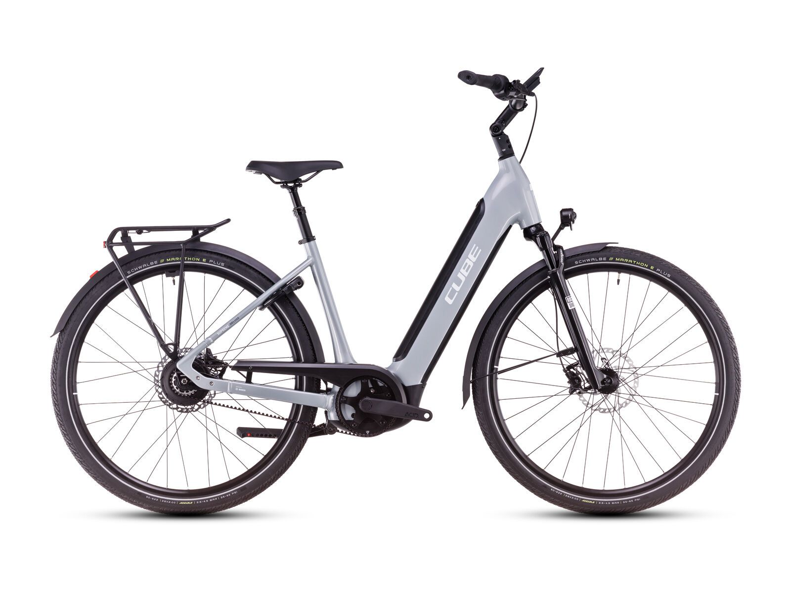 Cube Supreme Hybrid Deluxe SLX 625 Easy Entry, polargrey´n´white - Bild 1