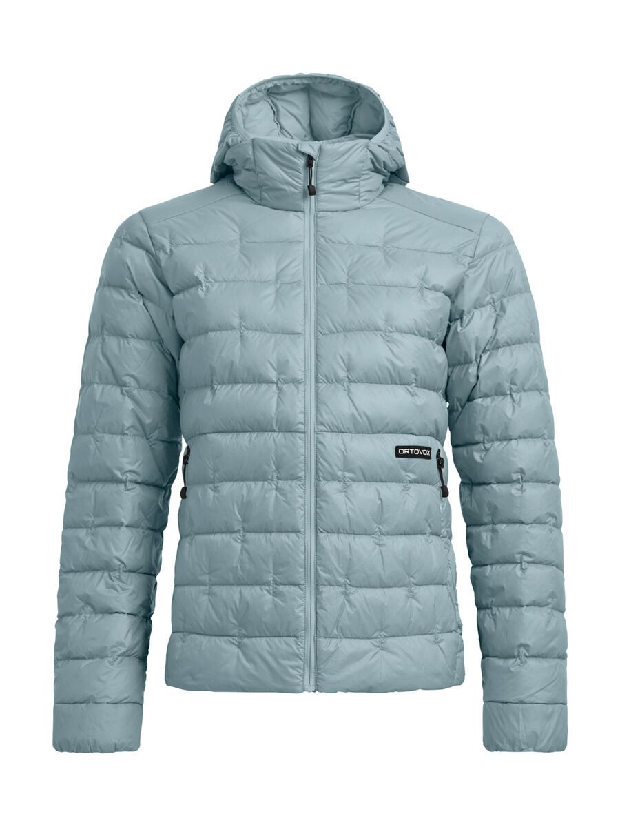 Ortovox DownWool 180 Hooded Jacket W, glacier grey - Bild 1
