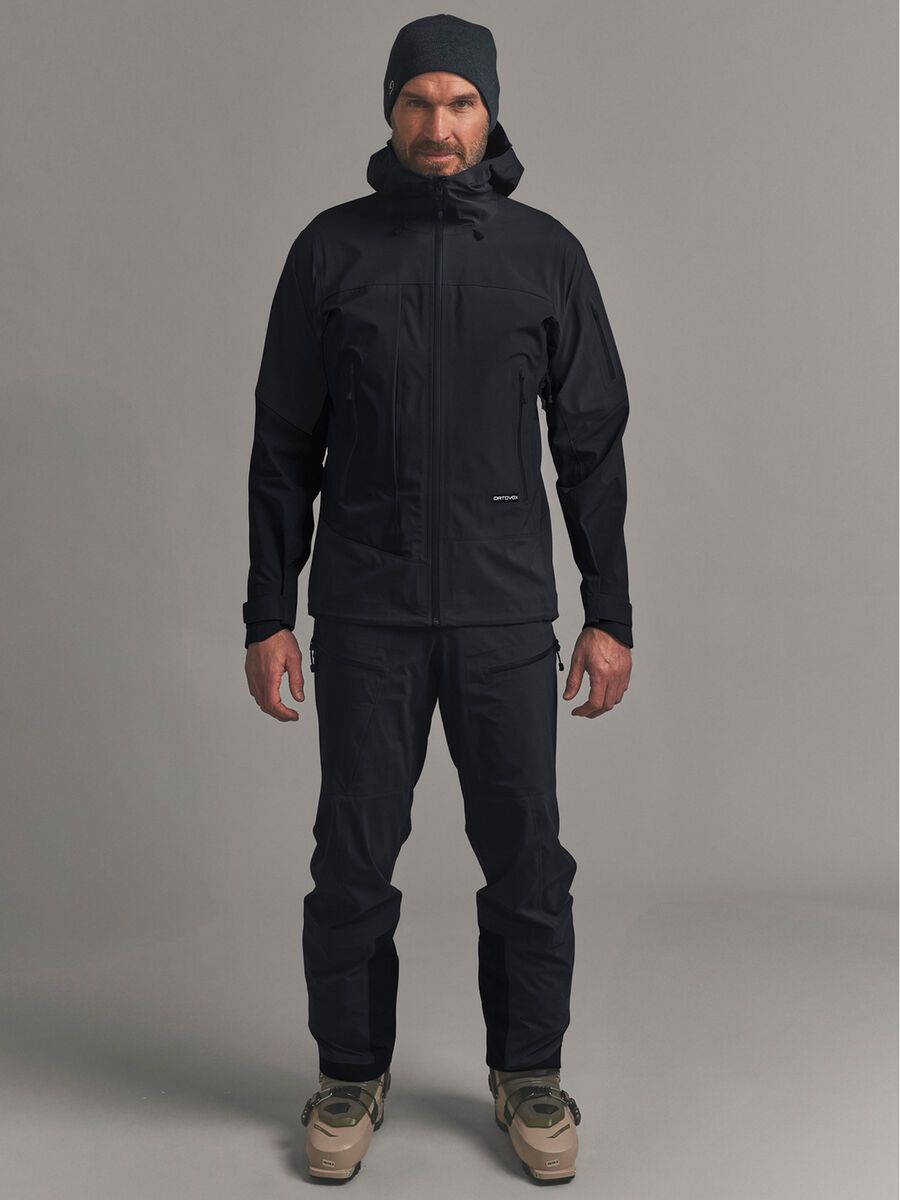 Ortovox Ortler Gore-Tex Pants M, black raven - Bild 3