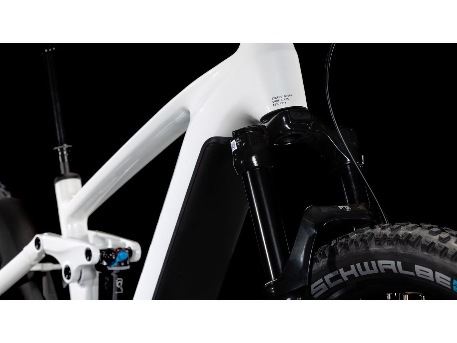 Cube Stereo Hybrid One44 EXC 800 27.5, metallicwhite´n´black - Bild 7