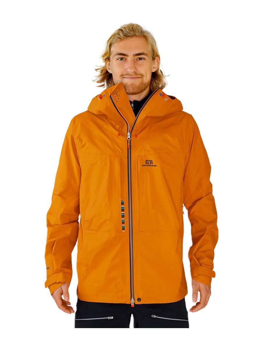 Elevenate Men's Free Tour Shell Jacket, marmalade - Bild 2