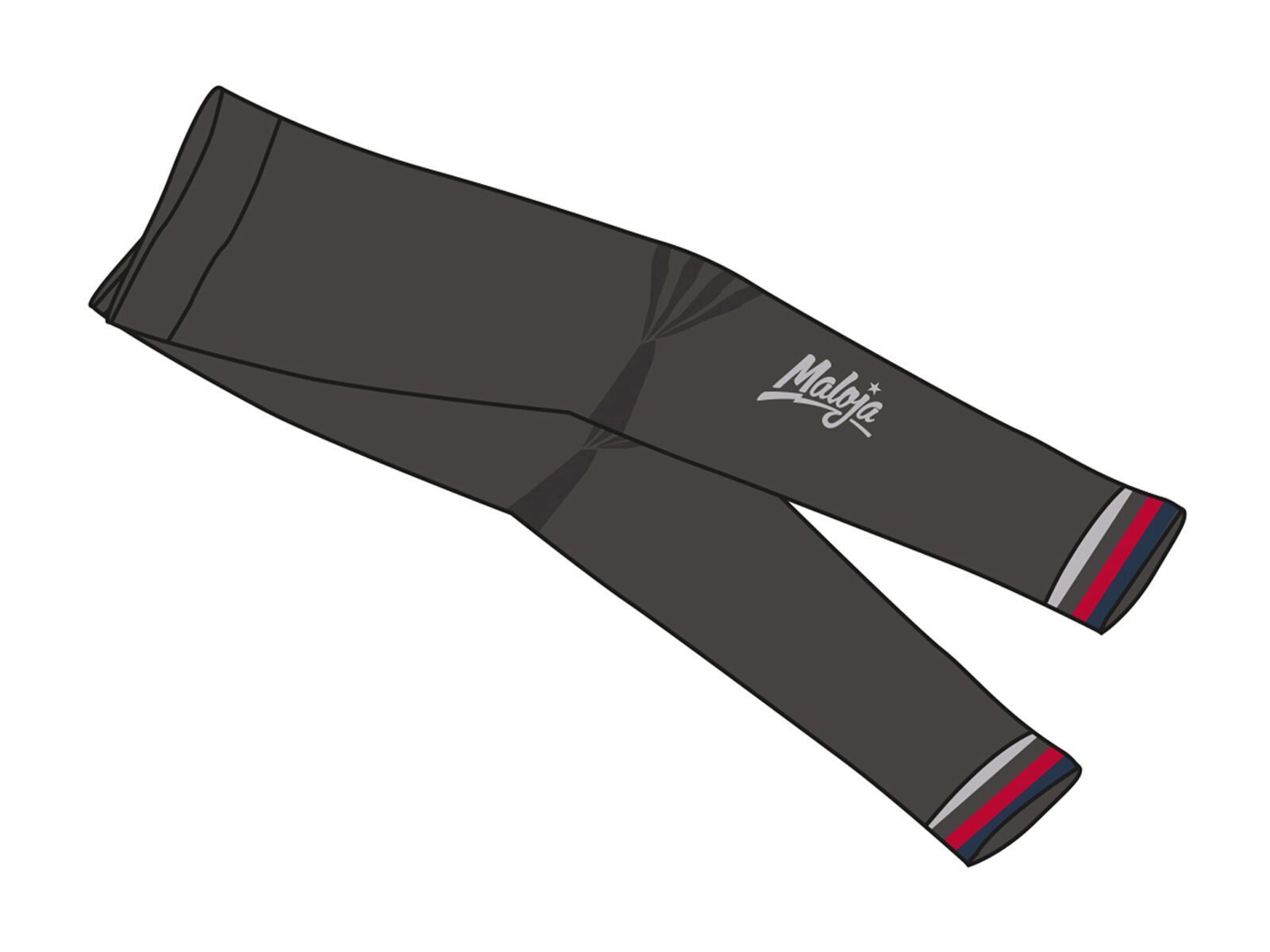 Maloja BaronM. Legwarmers, charcoal - Bild 1