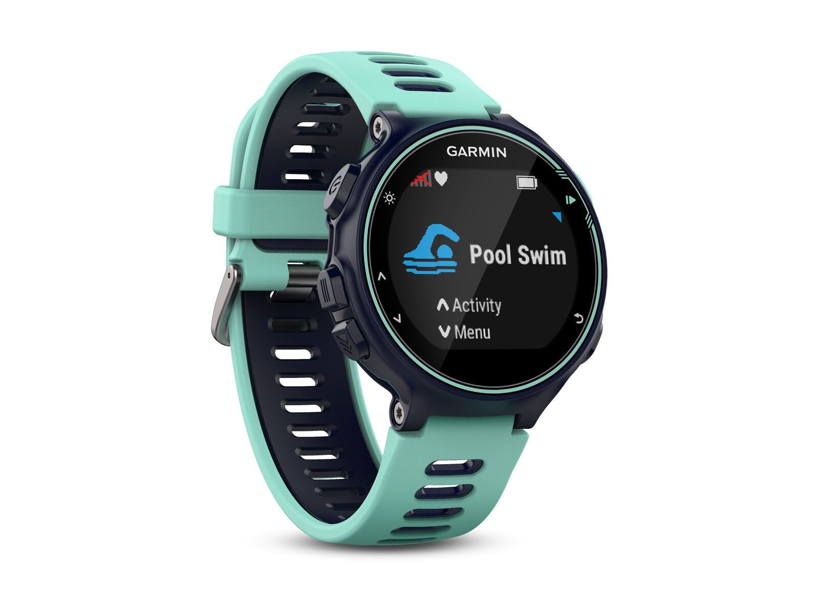Garmin Forerunner 735XT Run-Bundle, schwarz/frostblau - Bild 10