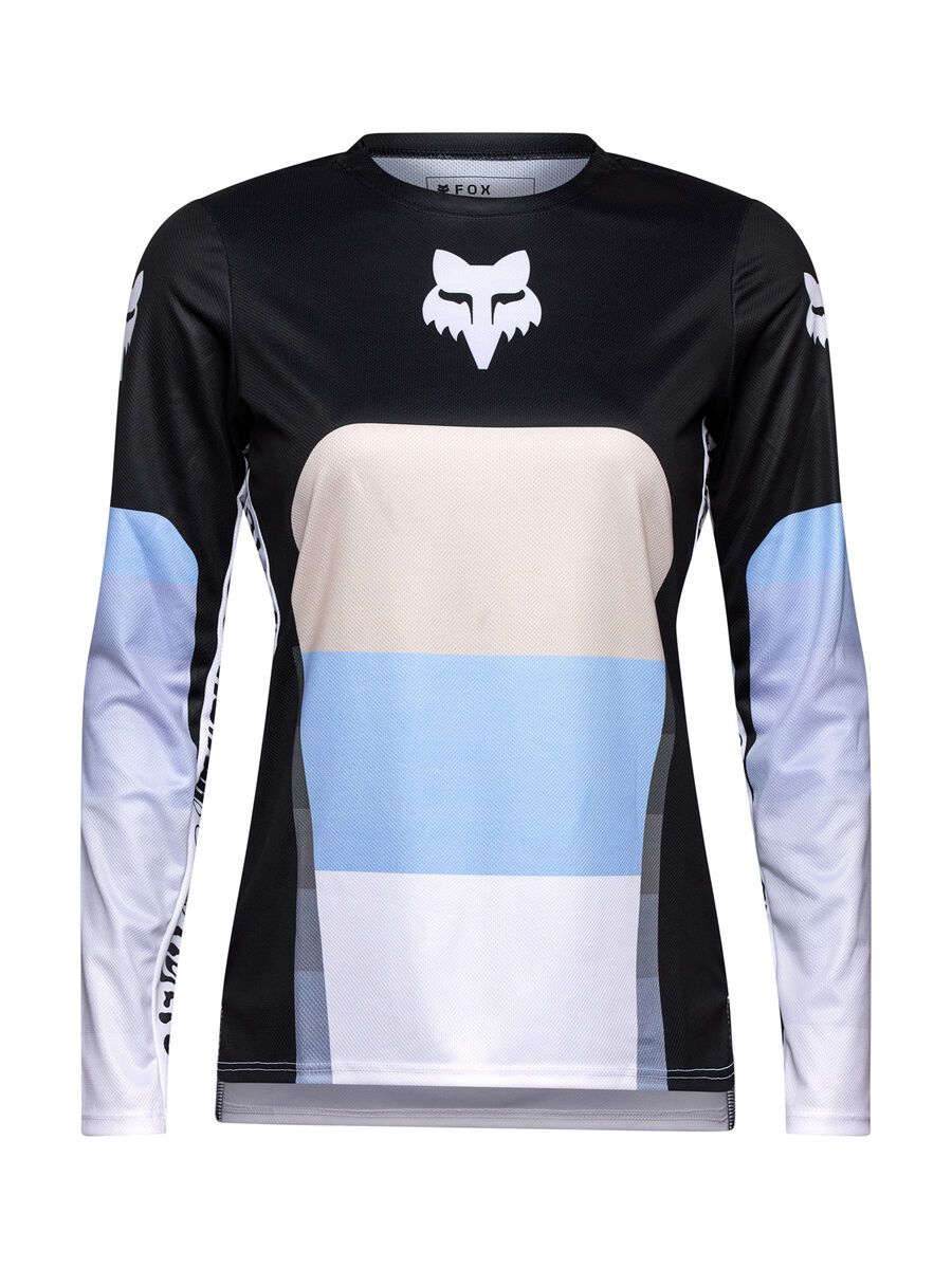 Fox Womans Ranger LS Jersey Grid, black - Bild 1