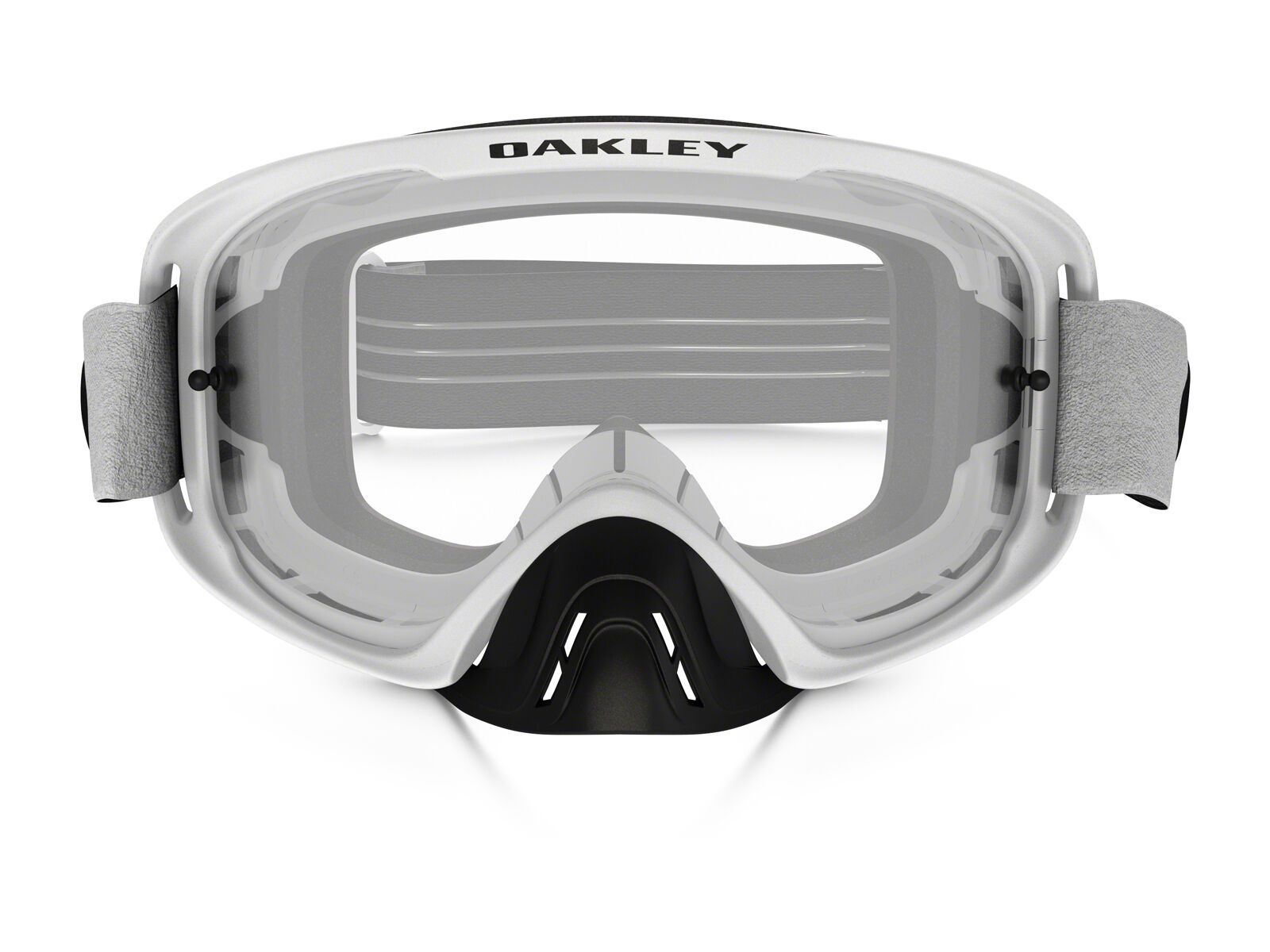 Oakley O2 MX, matte white/Lens: clear - Bild 2