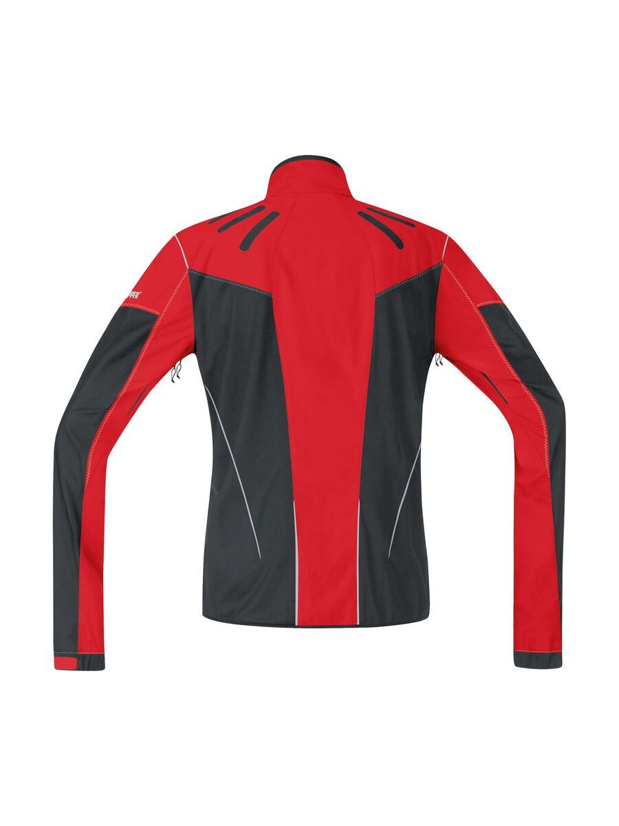 Gore Bike Wear Fusion Cross 2.0 Windstopper Active Shell Jacke, red/black - Bild 2