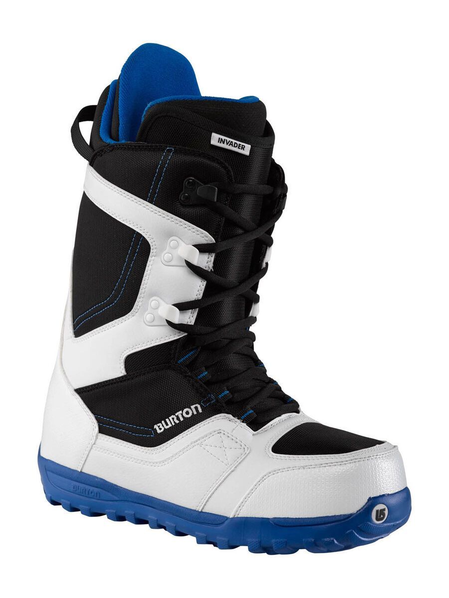 Burton Invader, White/Black/Blue - Bild 4