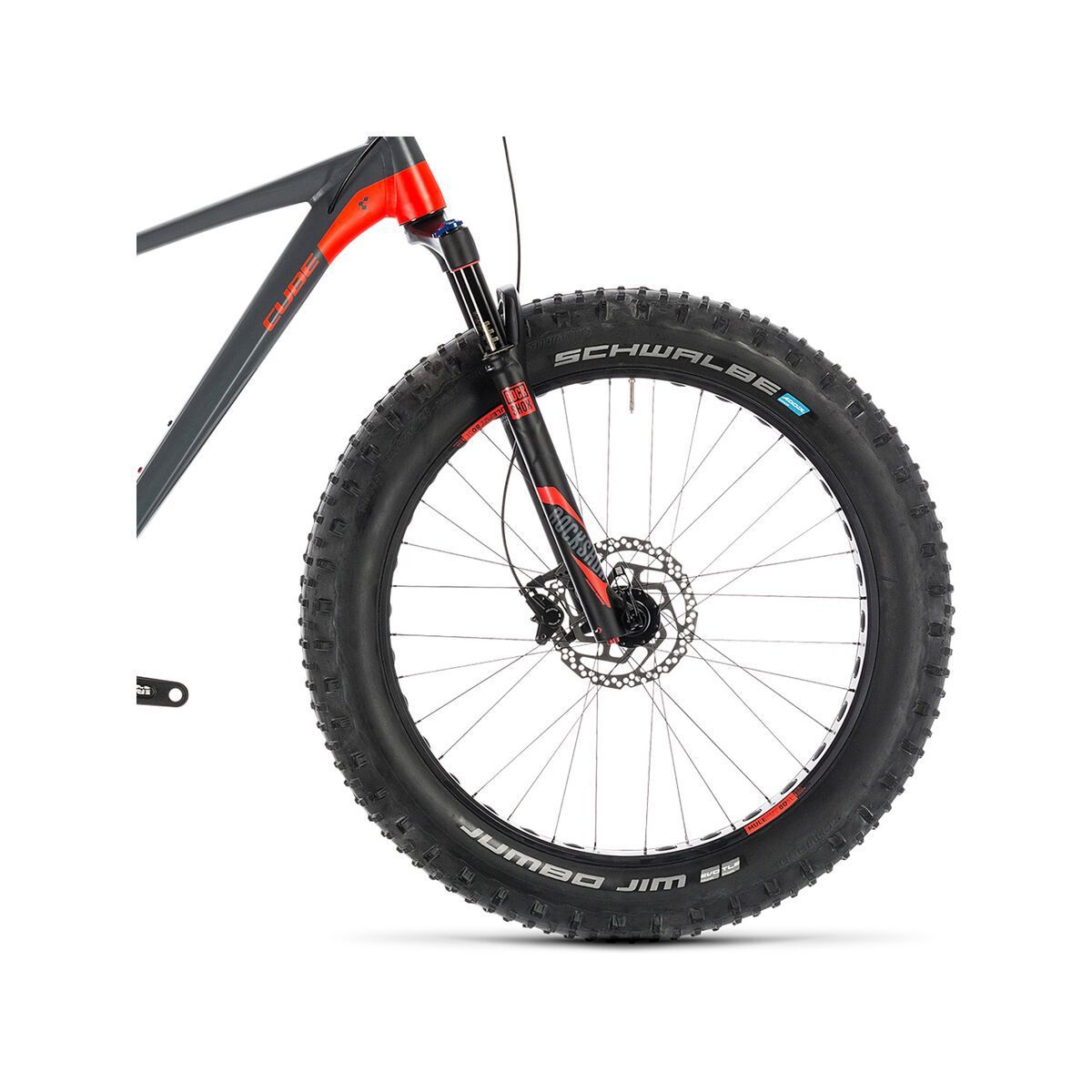 Cube Nutrail, grey´n´flashred - Bild 2