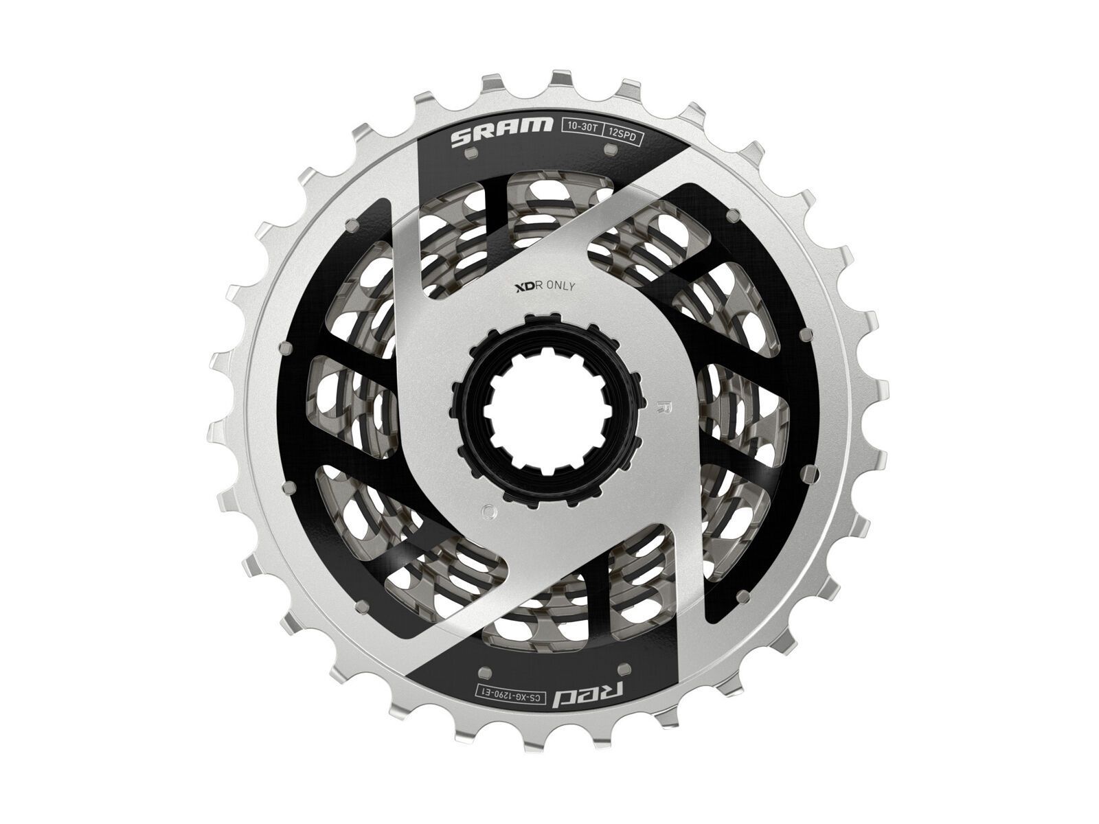 SRAM Red XG-1290 E1 Kassette - 12-fach, silber - Bild 5
