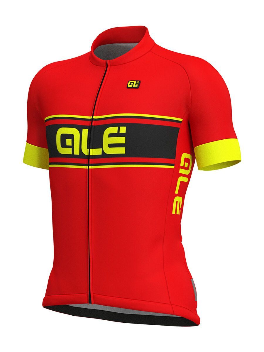 Ale Vetta Jersey, rosso-glo fluo/red-fluo yellow - Bild 1