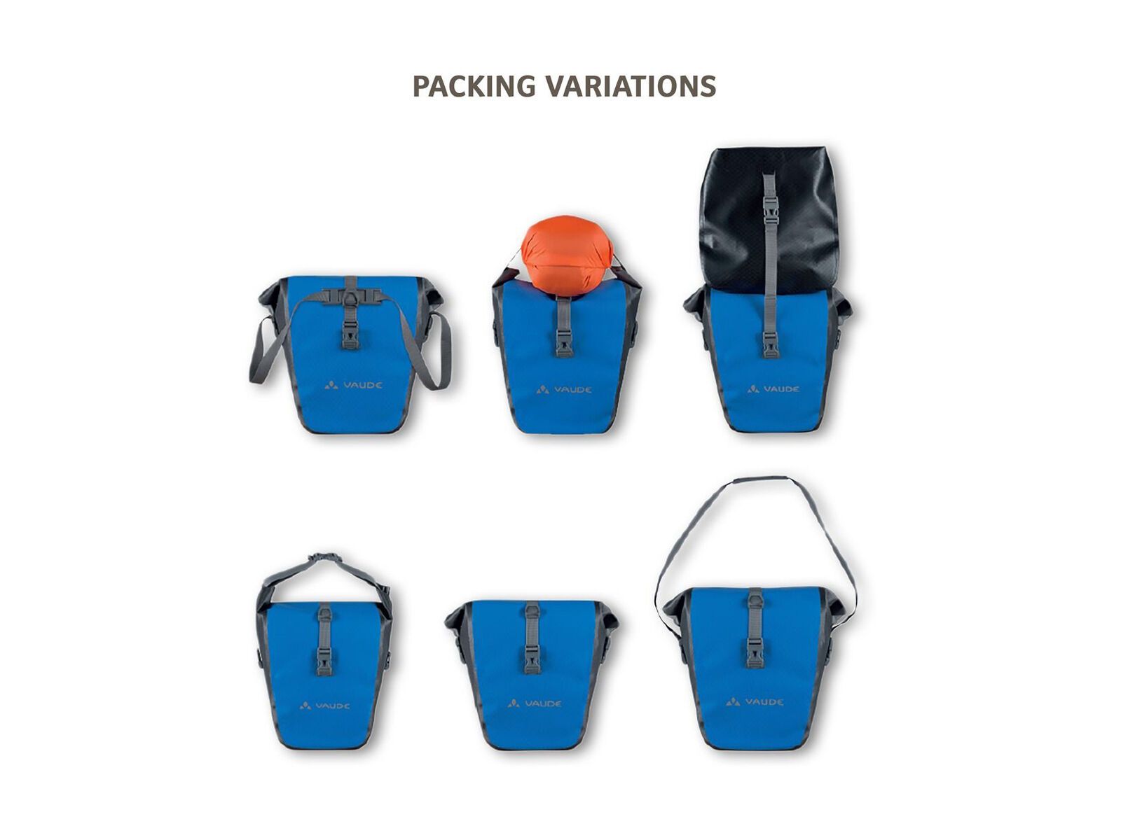 Vaude Aqua Back Color (Paar), orange madder - Bild 5