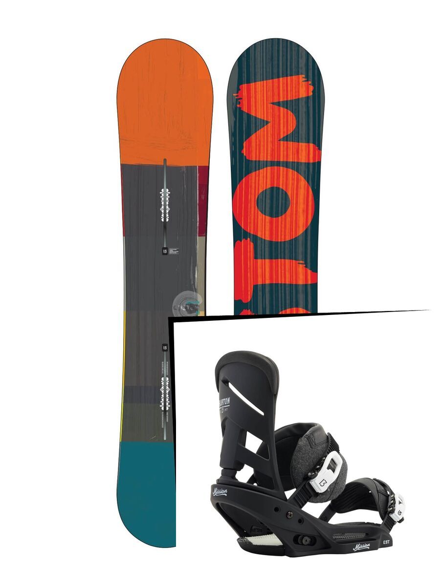 Set: Burton Custom 2015 +  Mission EST (1191266S) - Bild 1