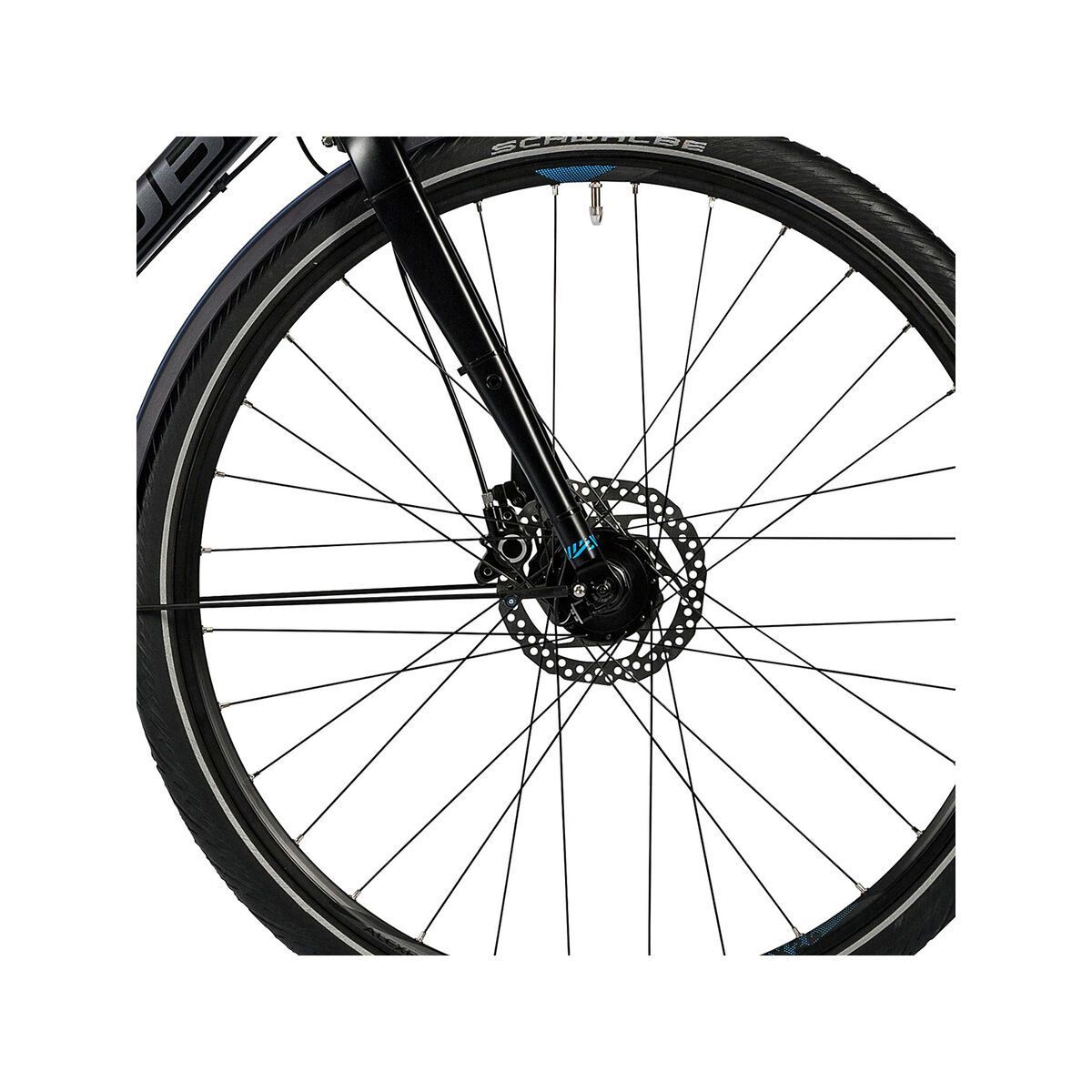 Cube Travel SL Trapeze, black grey flashblue - Bild 2