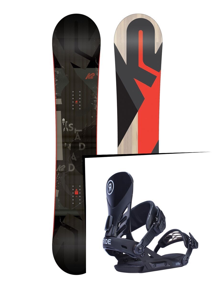 Set: K2 Standard 2018 + Ride EX black - Bild 1