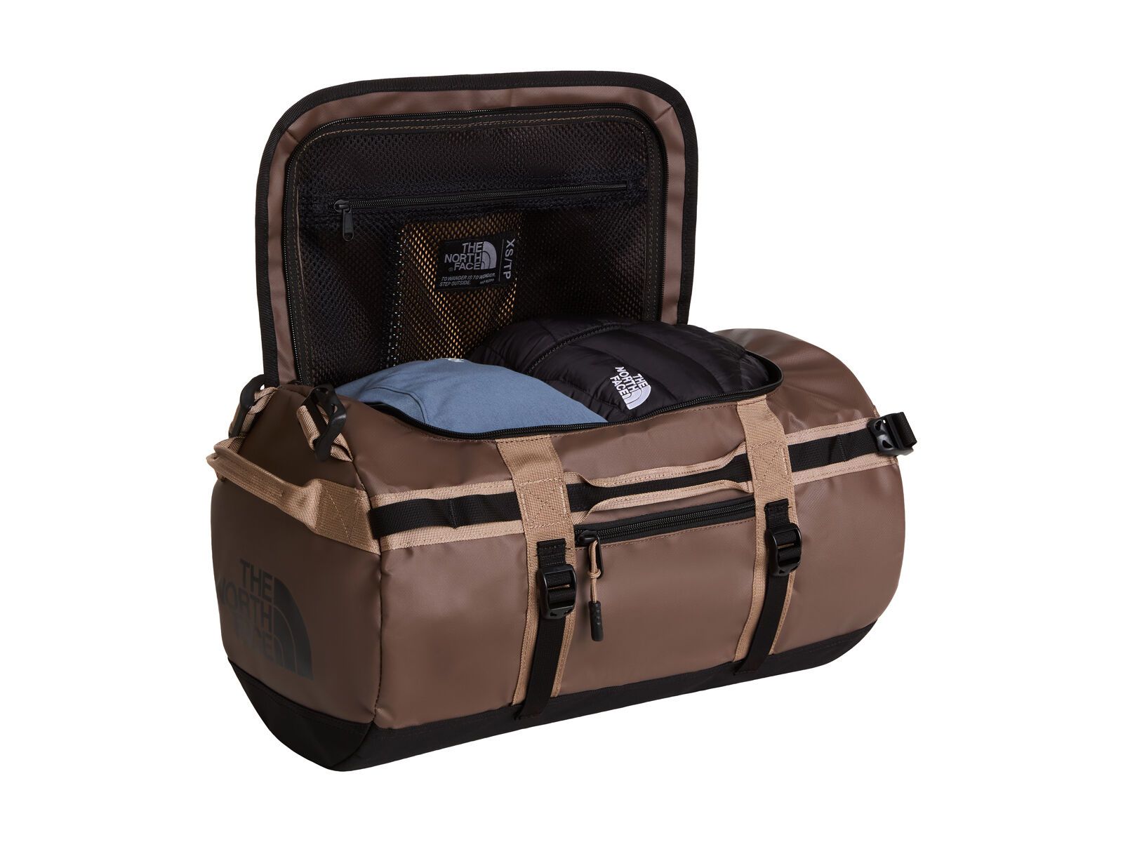The North Face Base Camp Duffel 31L - XS, smokey brown/tnf black/ - Bild 3