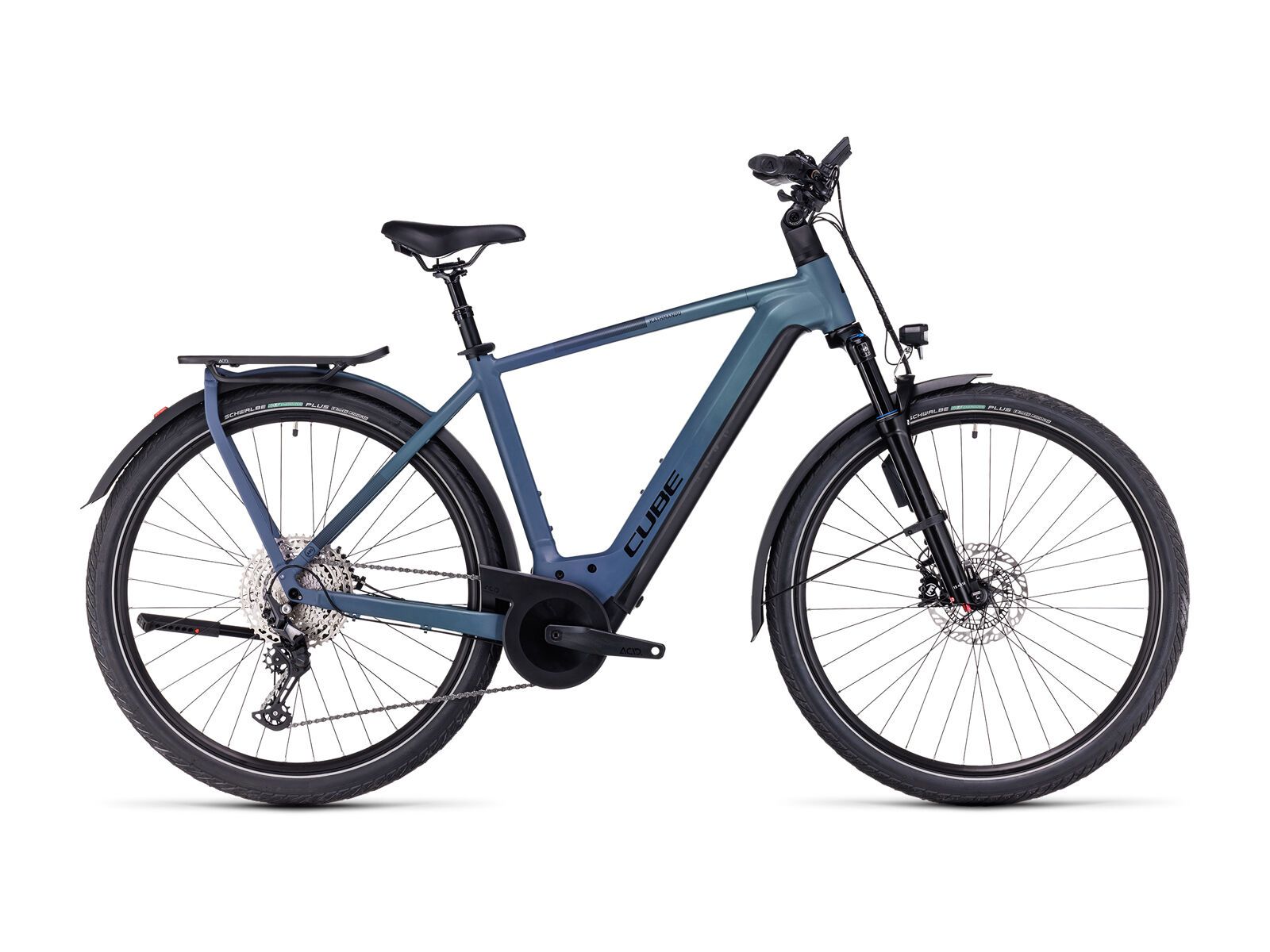 Cube Kathmandu Hybrid ABS 750, smaragdgrey´n´blue - Bild 1