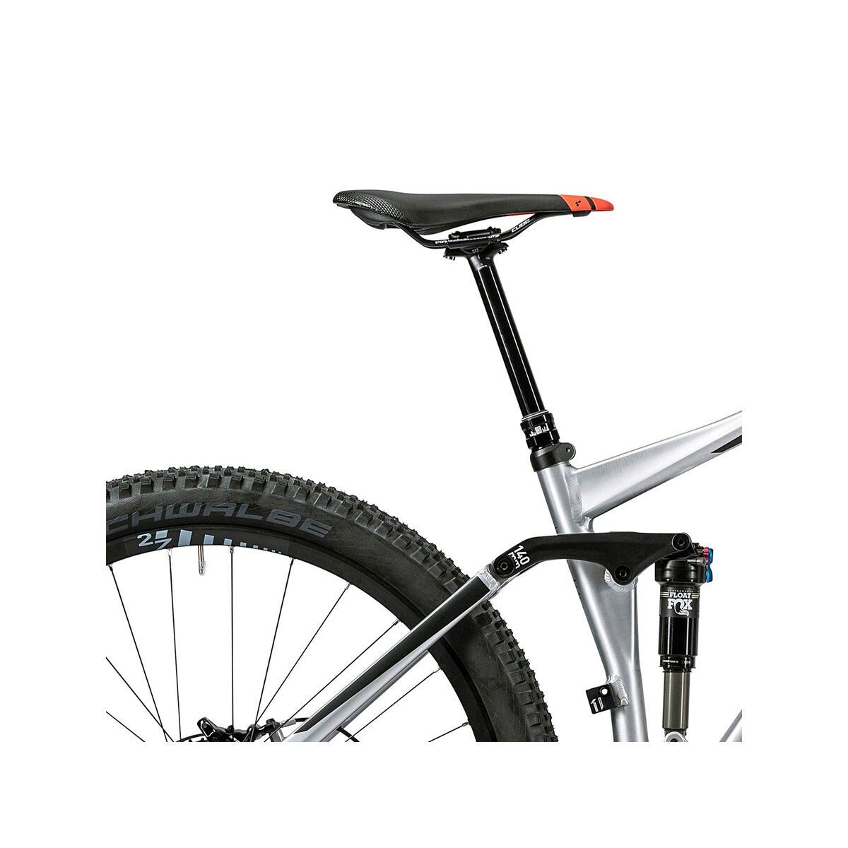 Cube Stereo 140 HPA SL 27.5, metal´n´flashred - Bild 6