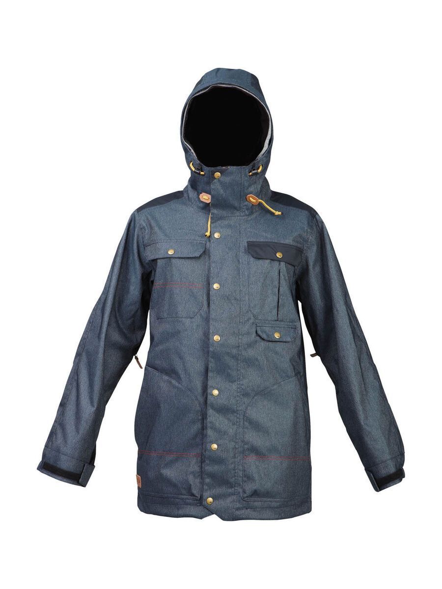 Analog Solitary Jacket, indigo denim - Bild 1