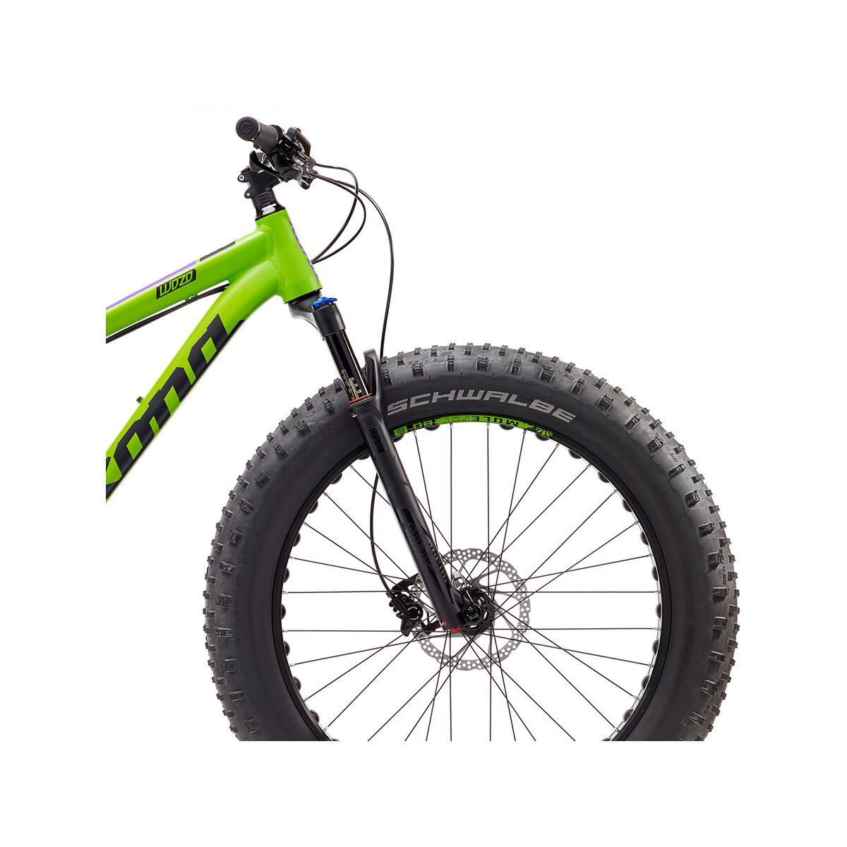 Kona WoZo, matt green/black/purple - Bild 5