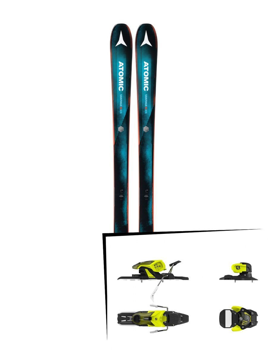 Set: Atomic Vantage 90 CTI 2018 + Salomon Warden 11 yellow/black - Bild 1