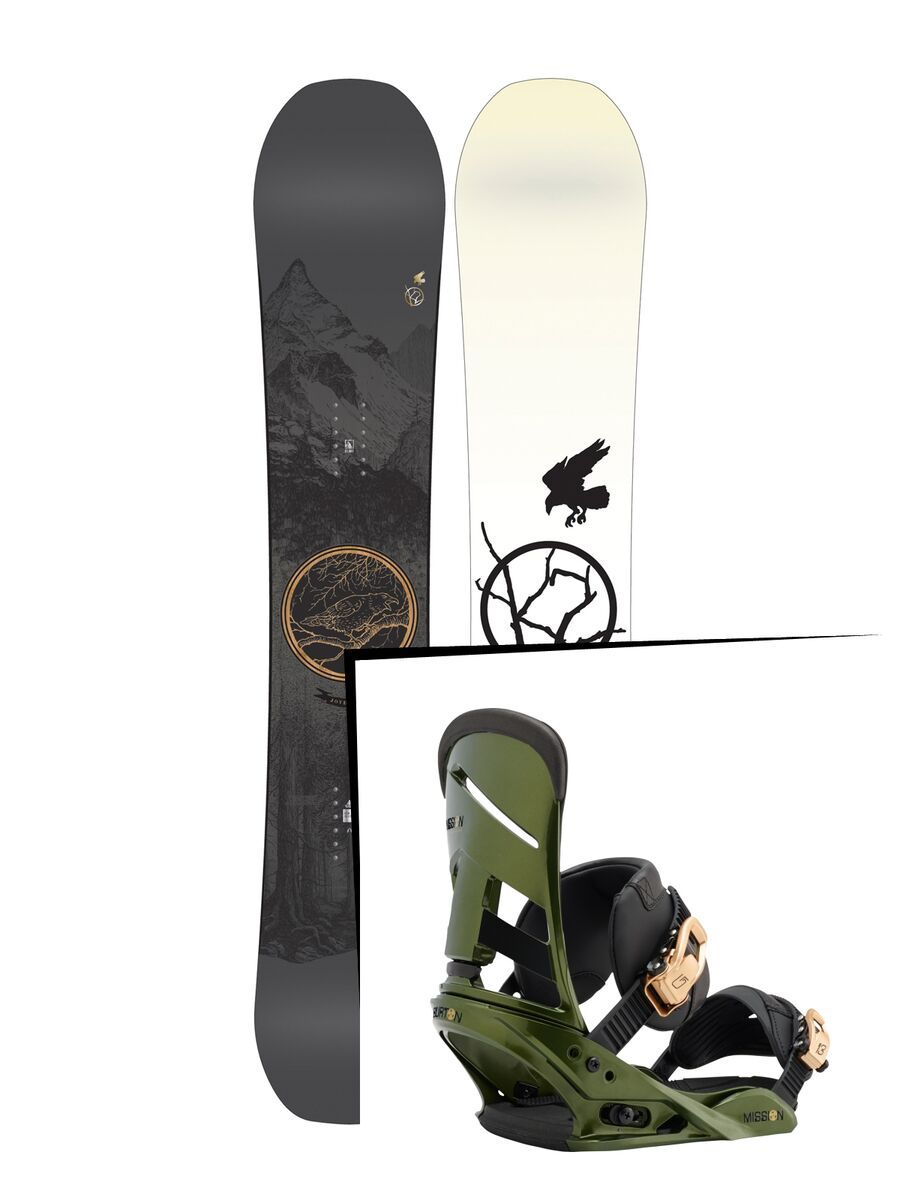 Set: K2 Joy Driver 2016 + Burton Mission (1712882S) - Bild 1