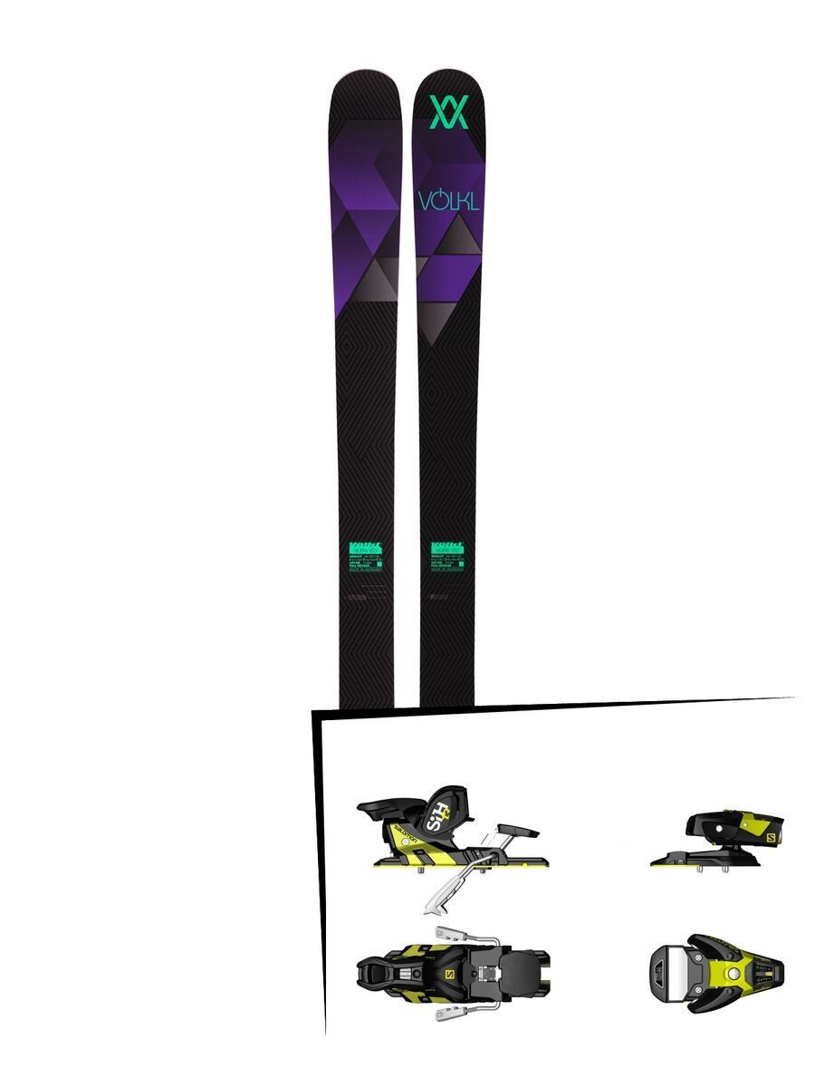 Völkl Set: Aura 2016 + Salomon STH2 WTR 13 - Bild 1