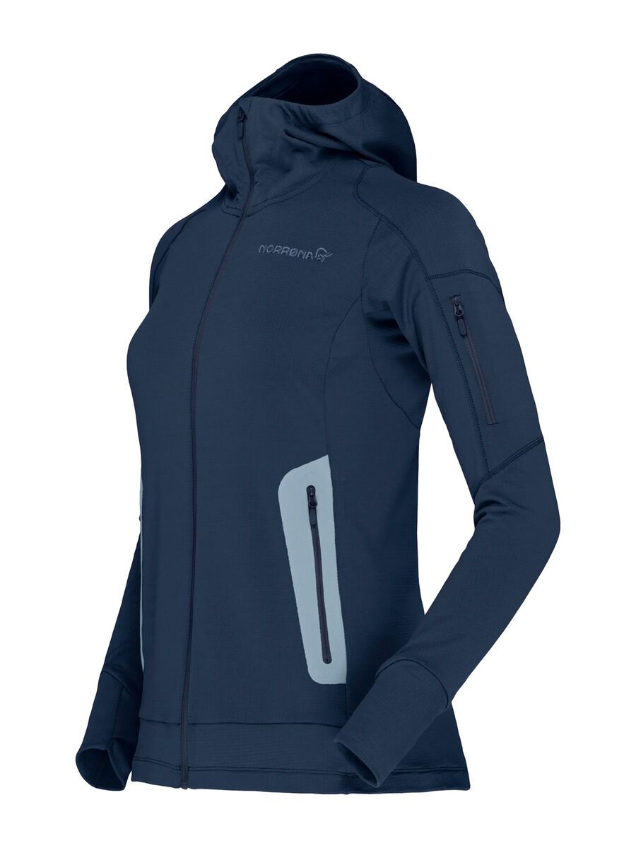 Norrona falketind Power Grid Hood W's, indigo night - Bild 2