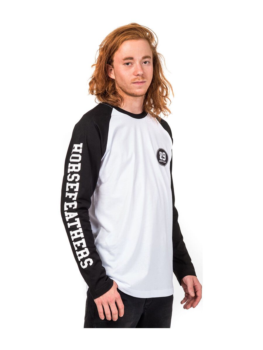 Horsefeathers Nestor L/S T-Shirt, white - Bild 3