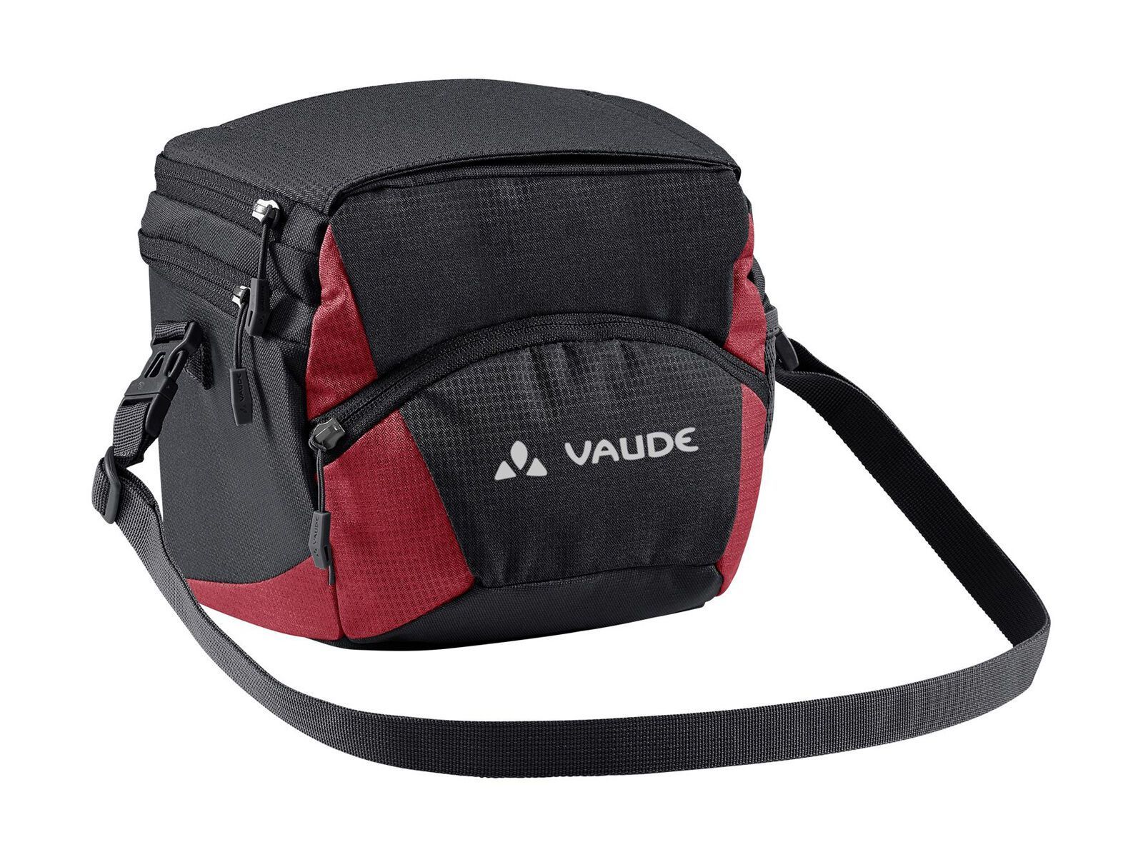 Vaude OnTour Box M (KLICKfix ready), black/carmine - Bild 1