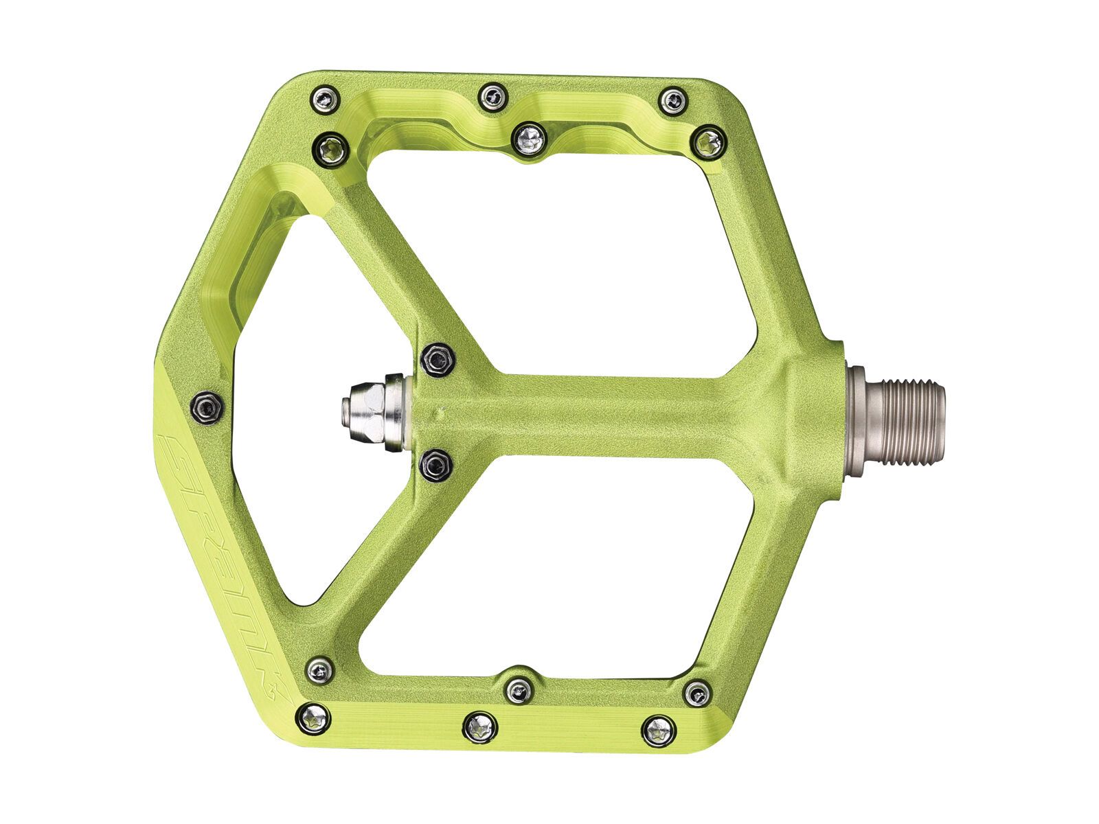 Spank Oozy Reboot Flat Pedal, green - Bild 1