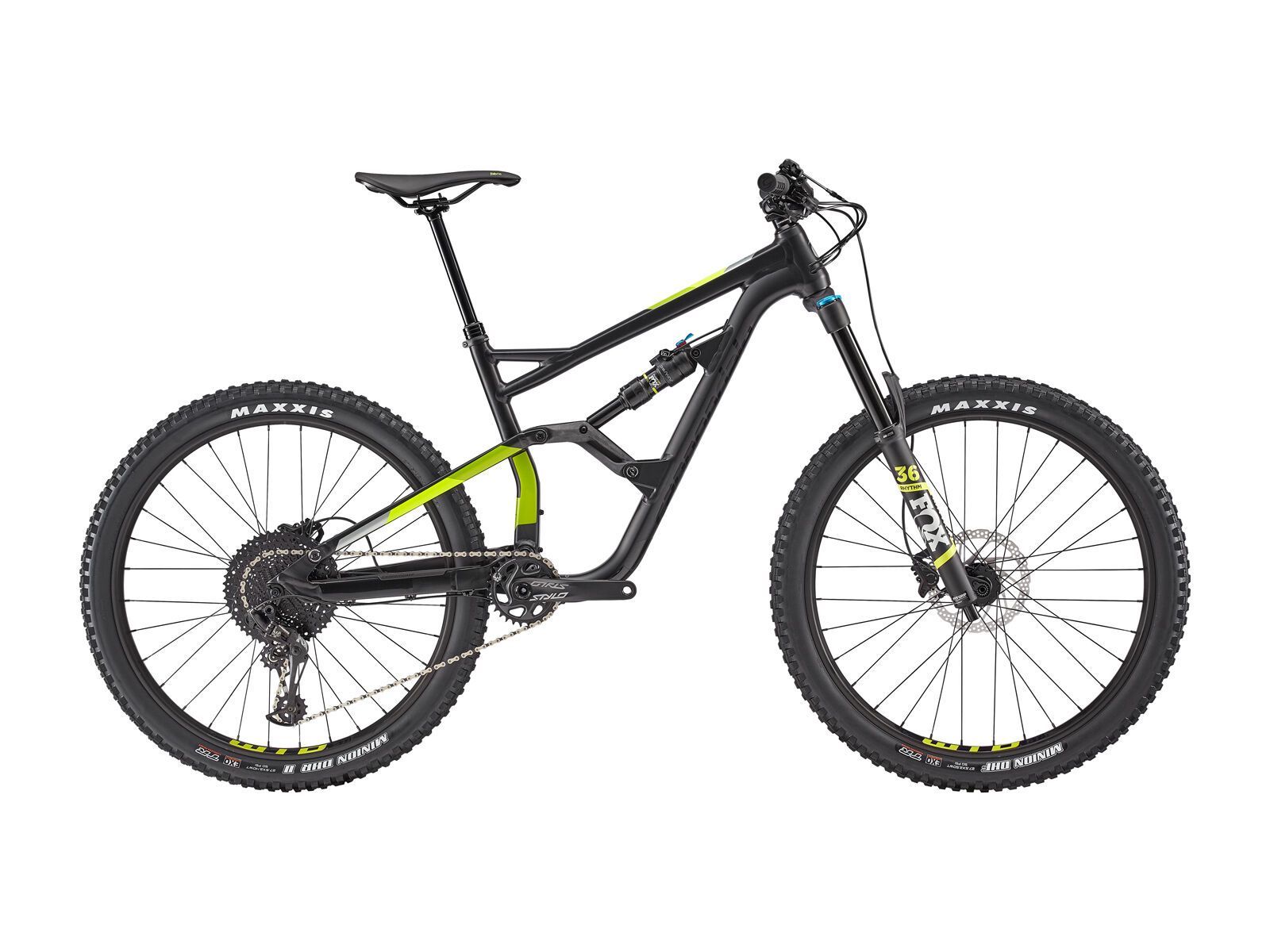 Cannondale Jekyll 3 - 27.5, black pearl w/ acid green, volt and sage gray - satin - Bild 1
