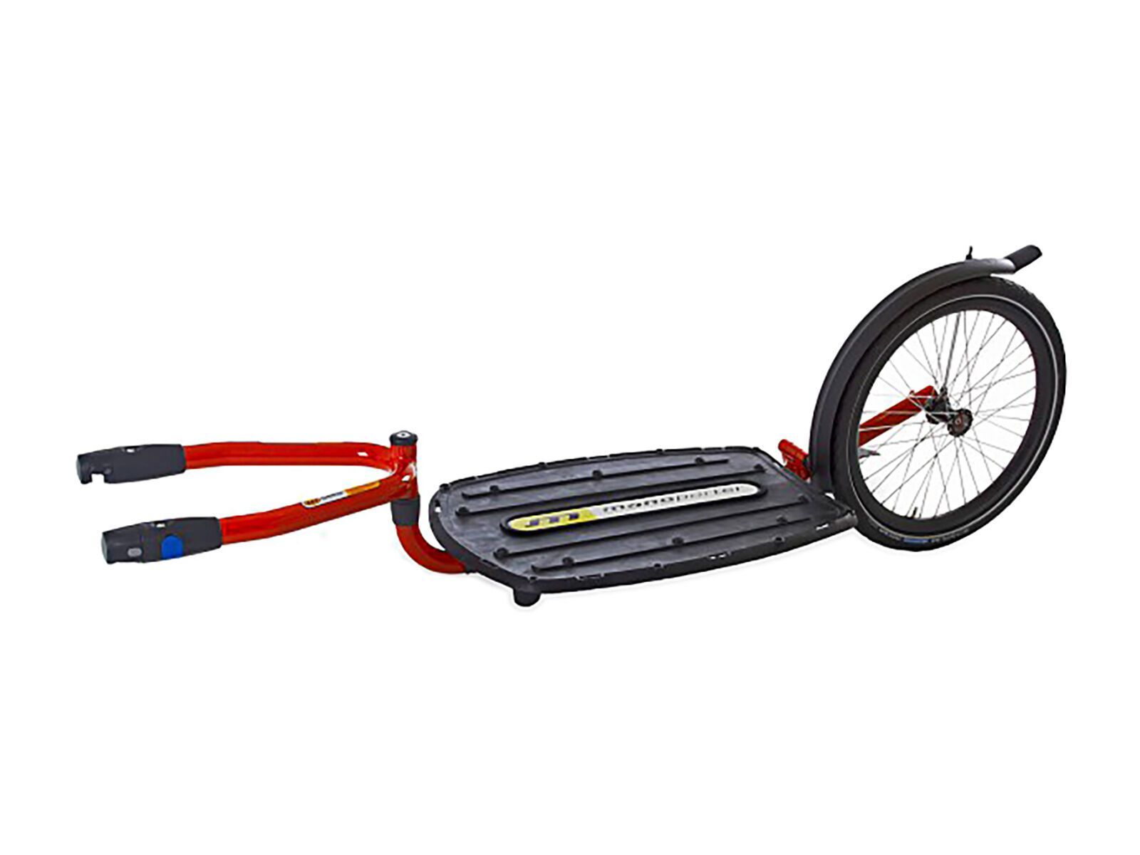 Weber Monoporter Einradanhänger, rot - Bild 1