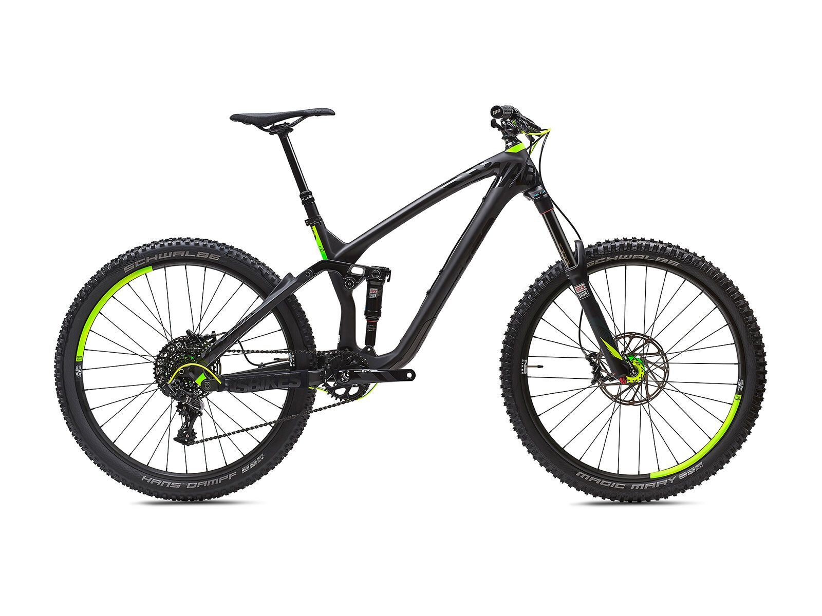 NS Bikes Snabb E 2 Carbon, black/yellow - Bild 1